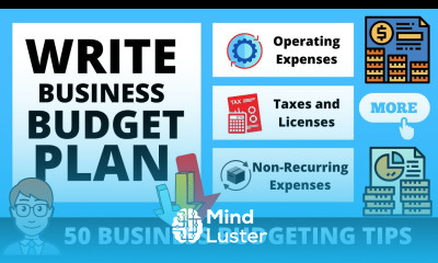 How to Write a Business Budget Plan to Start a Business