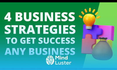 Learn 4 Business Strategies How to Get Success in Business - Mind Luster