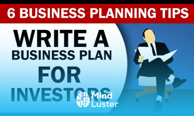 Write a Business Plan for Investors 6 Business Planning Tips
