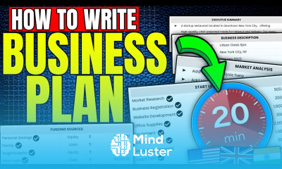 Learn How to Write a Business Plan With 10 Easy Steps in 2024 - Mind Luster