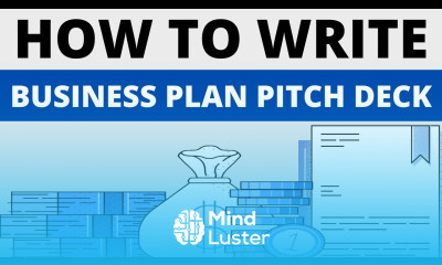Learn How to Write a Business Plan Pitch Deck for Business Funding ...