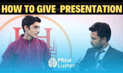 How to give Presentation Public Speaking English Speaking Confidence Building Speaking