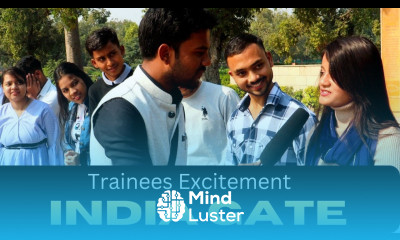 Trainees Excitement at India Gate How to be Confident Confidence Building Talk at India Gate