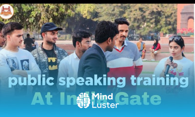 Public Speaking Training at India Gate Public Speaking Training How to do Public Speaking