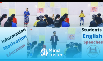 Students Motivational and Informative Speech in Speech Competition Public Speaking Happiness