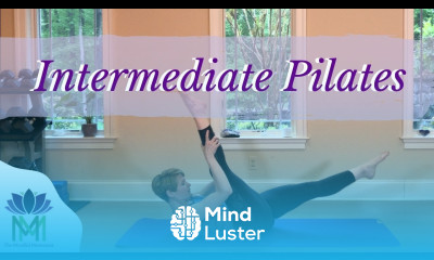 Intermediate Pilates Mat Workout 45 Minutes Total Body with Sara Raymond Mindful Movement