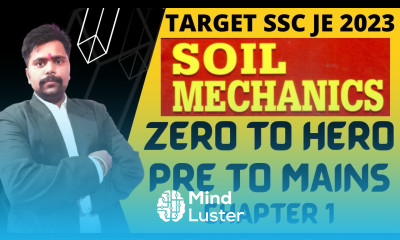 LEC 17 SOIL MECHANICS HYDROMETER METHOD FINE GRAINED SOIL PARTICLE SIZE ANALYSIS SSC JE 2023