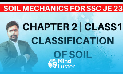 LEC 29 Soil Mechanics chapter 2 classification of soil textural classification group Index