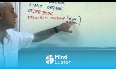 Financial Markets and Institutions Lecture 25