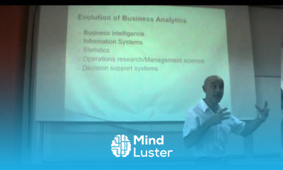 Business Analytics Lecture 01