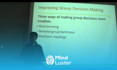 Principles of Management Lecture 11