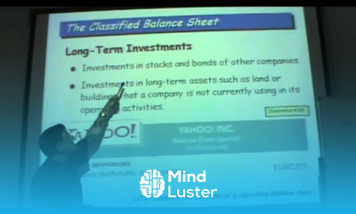 Principles of Accounting Lecture 12