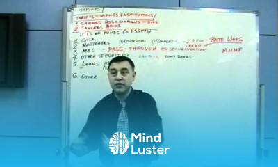 Financial Institutions Lecture 07