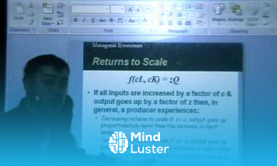 MBA Managerial Economics 22