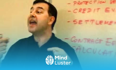 Structured Finance Lecture 4 Credit Default Swaps