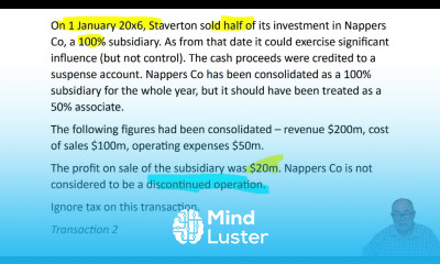 Staverton the question ACCA SBR Question Spreadsheet Exercise 2 SPLOCI ACCA SBR