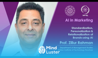 Lec 26 Standardization Personalization Relationalization of Brands using AI