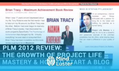 Learn PLM 2012 Review The Growth of Project Life Mastery How To Start A ...