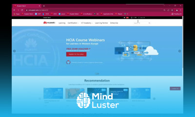 Learn How to join class on Huawei talent platform - Mind Luster