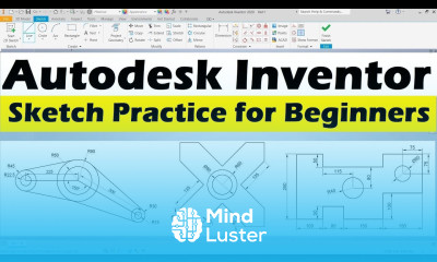 Autodesk Inventor Sketch Practice for Beginners