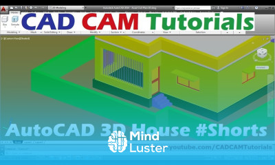 AutoCAD 3D House Shorts