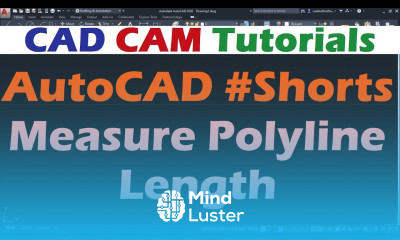 AutoCAD Measure Polyline Length Shorts