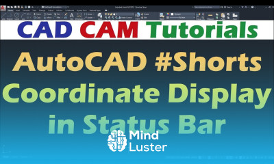 How to Display Coordinates in AutoCAD Shorts
