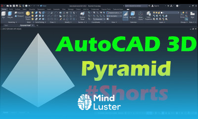 AutoCAD 3D Pyramid Shorts