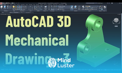 AutoCAD 3D Mechanical Drawing Tutorial 3