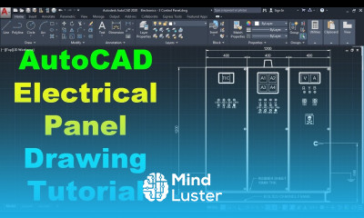 AutoCAD Electrical Control Panel Board Drawing Tutorial for Electrical Engineers