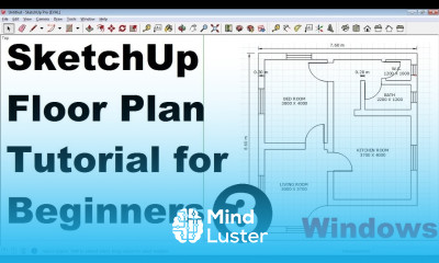 SketchUp Floor Plan Tutorial for Beginners 3