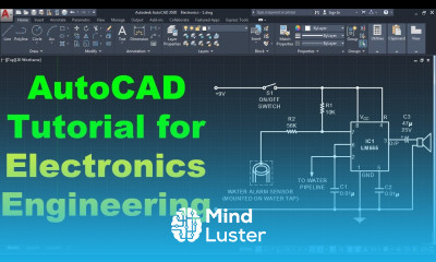 Learn AutoCAD Tutorial for Electronics Engineering - Mind Luster