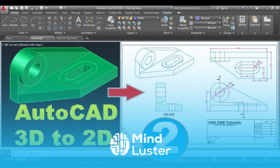 AutoCAD 3D to 2D Conversion Tutorial Part 2 of 2