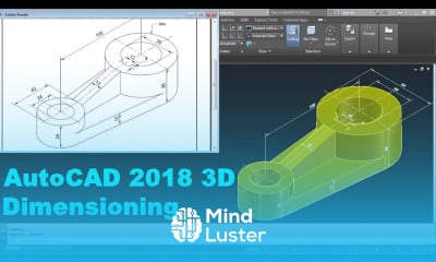 AutoCAD 2018 3D Dimensioning Tutorial