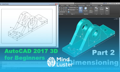 AutoCAD 2017 3D Dimensioning Tutorial