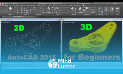AutoCAD 2016 2D 3D Tutorial for Beginners