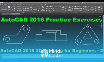 AutoCAD 2016 Practice Drawings 2 AutoCAD 2016 Exercises