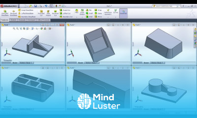 SolidWorks Tutorials for Beginners 6 SolidWorks Rib Feature and Draft Command Tutorial