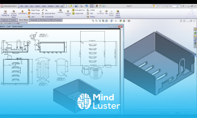 SolidWorks Sheet Metal Practice Exercises for Beginners 2