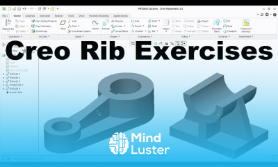 Creo Part Modelling Tutorial Creo Practice Exercises 5