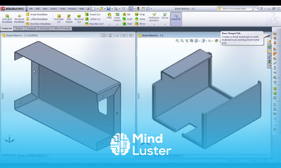SolidWorks Sheet Metal Practice Exercises for Beginners 1