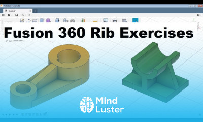 Fusion 360 Modeling Tutorial Fusion 360 Practice Exercises for Beginners 6
