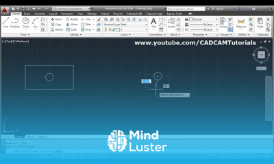 AutoCAD Draw Rectangle from Center