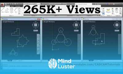 AutoCAD Copy Object From One Drawing File to Another Drawing File