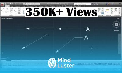 AutoCAD Line with Arrowhead