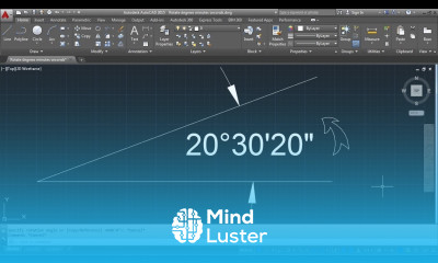 AutoCAD Rotate in Degrees Minutes Seconds