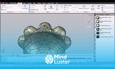 AutoCAD 3D Cap Tutorial Mesh Modeling AutoCAD 2010