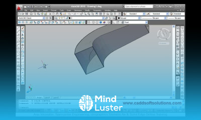 AutoCAD 3D Modeling Basic Tutorial Video for Beginner 3 AutoCAD 3D Advanced Revolve Sweep Loft