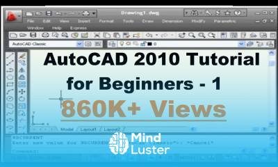 Learn AutoCAD Tutorial for Beginners 1 - Mind Luster
