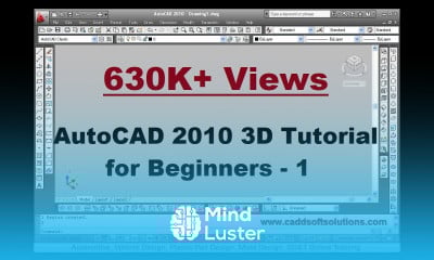 AutoCAD 2010 3D Tutorial for Beginners 1
